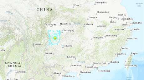 Un terremoto de magnitud 6,0 sacude la provincia china de Sichuan 