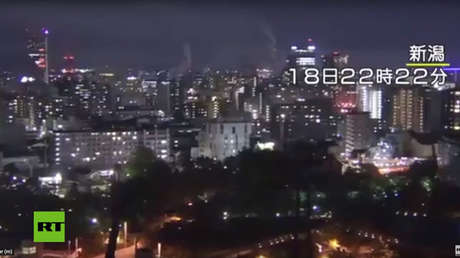  Se registra un pequeño tsunami en Japón tras un sismo de 6,7