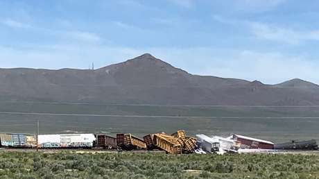 VIDEO: Descarrila en EE.UU. un tren cargado con armas
