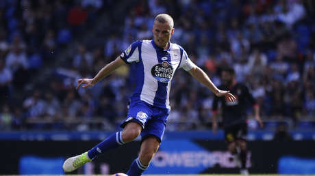 VIDEO: Futbolista español termina con 70 puntos en el labio tras disputar un balón en pleno partido