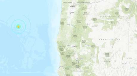 Cuatro sismos seguidos se producen cerca de la costa de Oregón