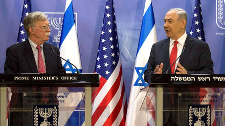 Netanyahu a Bolton: Cualquier acuerdo con Palestina "debe incluir" la presencia israelí en el valle del Jordán