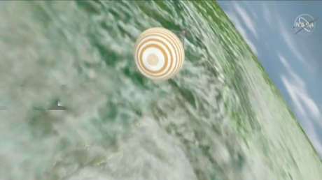 VIDEO: Astronautas regresan a la Tierra desde la Estación Espacial Internacional