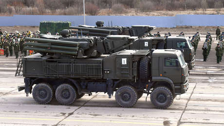 El avanzado cañón-misil ruso Pantsir-SM es exhibido por primera vez en público