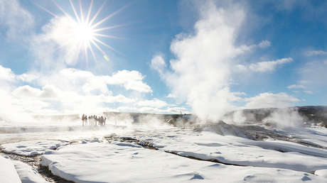 Registran un aumento en la actividad de un géiser en Yellowstone y los científicos no saben por qué