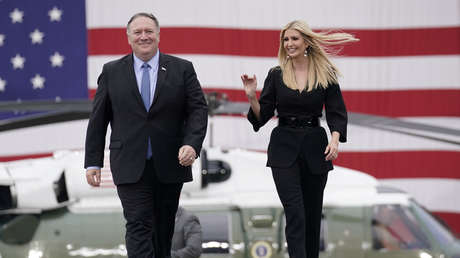 "¡Qué hermosa pareja!": Trump se refiere a su hija Ivanka y a Pompeo como "la bella y la bestia" (VIDEO)