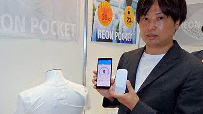 VIDEO: La camiseta con aire acondicionado de Sony que promete mantenerlo fresco durante las olas de calor