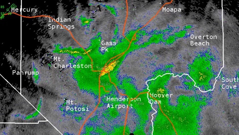 FOTO: La plaga de saltamontes que ha invadido Las Vegas se ve desde el espacio