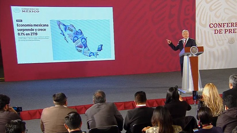 México evita la recesión técnica al crecer 0,1 % en el segundo trimestre de 2019