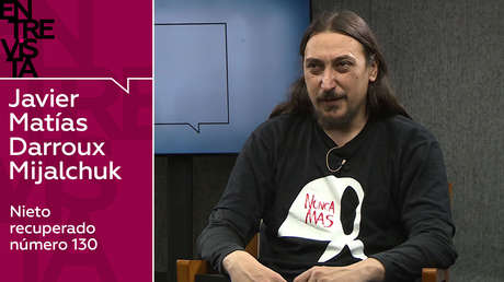 Nieto recuperado número 130: "Hay heridas que nunca van a cicatrizar, pero los abrazos de las Abuelas y de otros nietos recuperados curan"