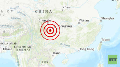 Un sismo de magnitud 5,6 se registra en la provincia china de Sichuan