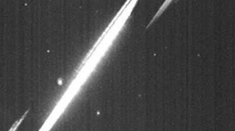 VIDEO: La caída de una bola de fuego ilumina una provincia central de España