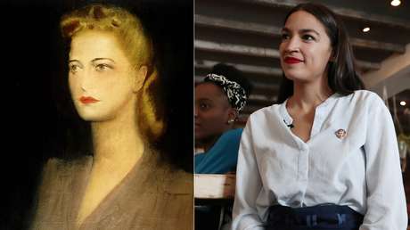 Trump compara a Ocasio-Cortez con Eva Perón y la congresista le responde