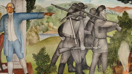 Unos murales que representan a George Washington con esclavos, a punto de desaparecer en San Francisco (pero los académicos se oponen)