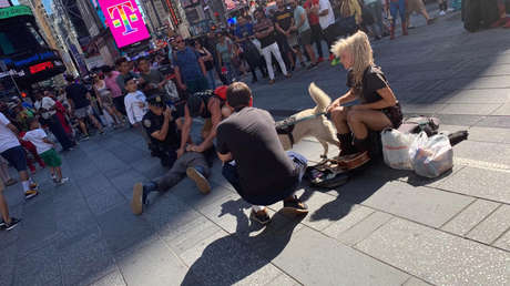 Un policía español de vacaciones en Nueva York detiene al agresor de un agente local