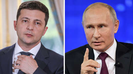 Putin y el presidente de Ucrania mantienen su primera conversación telefónica