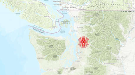 Se registra un sismo de magnitud 4,6 al norte de Seattle, EE.UU.