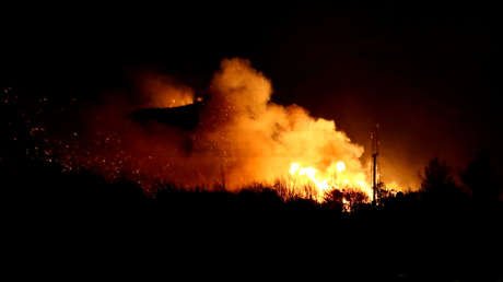 VIDEO: Un enorme incendio obliga a cancelar un festival de música en Croacia