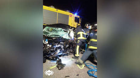 FOTOS: Un conductor 'kamikaze' muere y causa cinco heridos en un accidente en España tras ir a 200 kilómetros por hora en dirección contraria