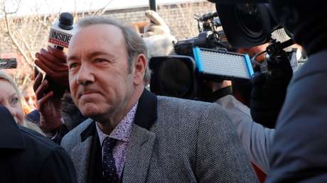 La Fiscalía de EE.UU. retira cargos de agresión sexual contra el actor Kevin Spacey