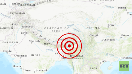 Un terremoto de magnitud 5,5 se siente en la India y el Tíbet