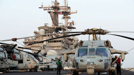 Administración Trump: "Seguiremos derribando drones iraníes si vuelan demasiado cerca de nuestros barcos"