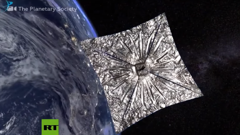 La pequeña nave espacial LightSail 2 se convierte en el primer aparato propulsado desde la Tierra usando solo luz solar