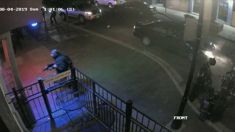 VIDEO: Momento exacto en que es abatido el tirador de Dayton, que dejó 9 muertos y decenas de heridos