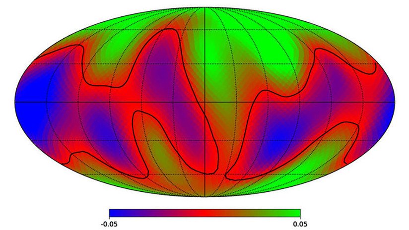 FOTO: Crean un mapa que muestra cómo verían la Tierra los astrónomos extraterrestres