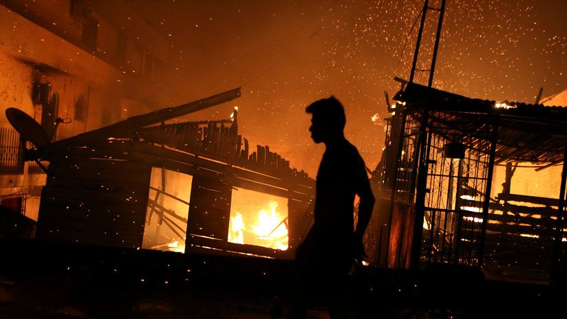 Los focos de incendios aumentan 82 % en Brasil en lo que va de 2019