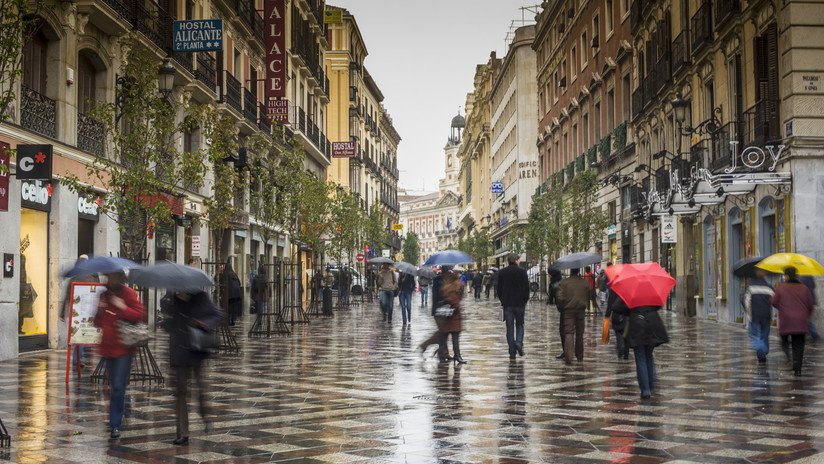 VIDEOS: Madrid se paraliza por intensas lluvias, granizo y tormentas eléctricas