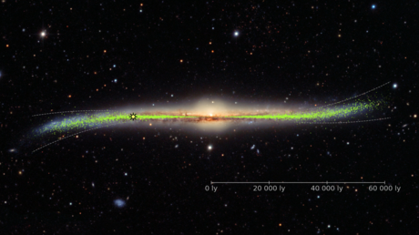 FOTOS, VIDEO: Trazan en 3D "el mapa más real" de la Vía Láctea