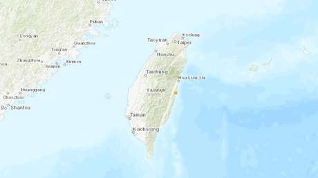 Un sismo de magnitud 5,0 sacude la isla de Taiwán