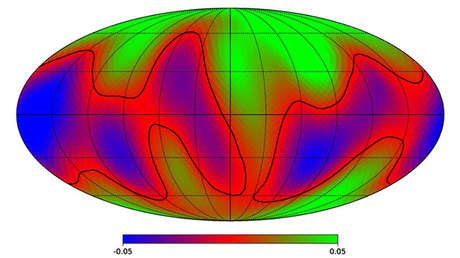 FOTO: Crean un mapa que muestra cómo verían la Tierra los astrónomos extraterrestres