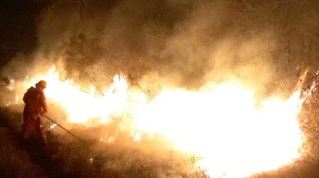 VIDEO: El tamaño del incendio en Bolivia, comparado con grandes ciudades