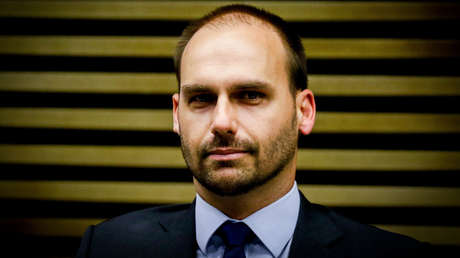 El hijo de Bolsonaro viaja a EE.UU. para agradecer a Trump su "apoyo" en la crisis de la Amazonía