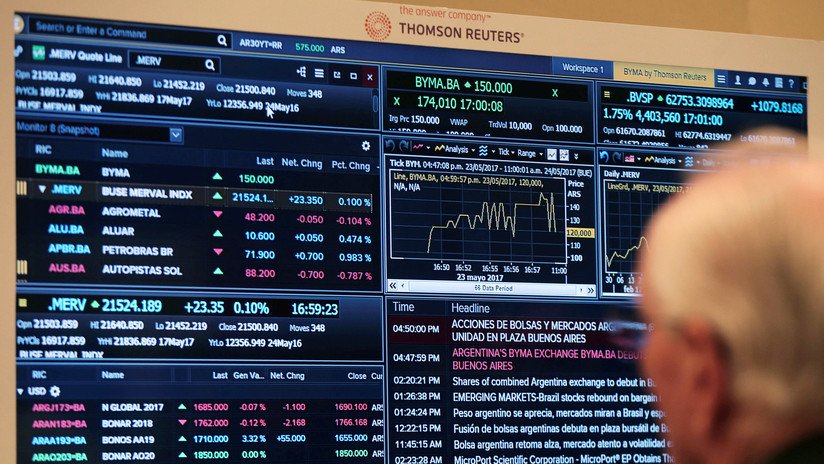 La bolsa de Argentina repunta 6,45 % tras las medidas de control cambiario