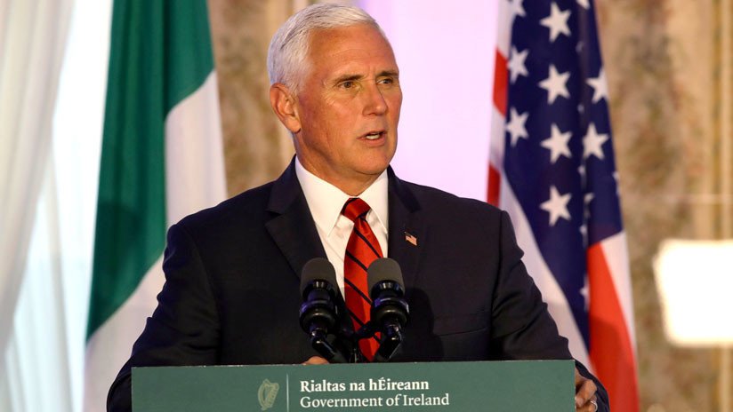 Mike Pence confunde en un tuit la bandera irlandesa con la de Costa de Marfil
