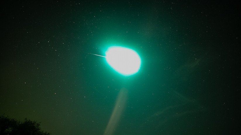 Captan una brillante bola de fuego verde surcando el cielo de Estados Unidos y Canadá (VIDEO)