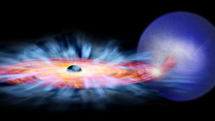 Detectan una extraña pulsación de rayos X procedente de un lejano sistema binario