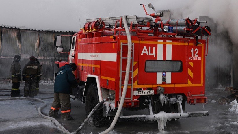 Se registra una explosión de gas y un incendio en uno de los mayores laboratorios de virus en Rusia
