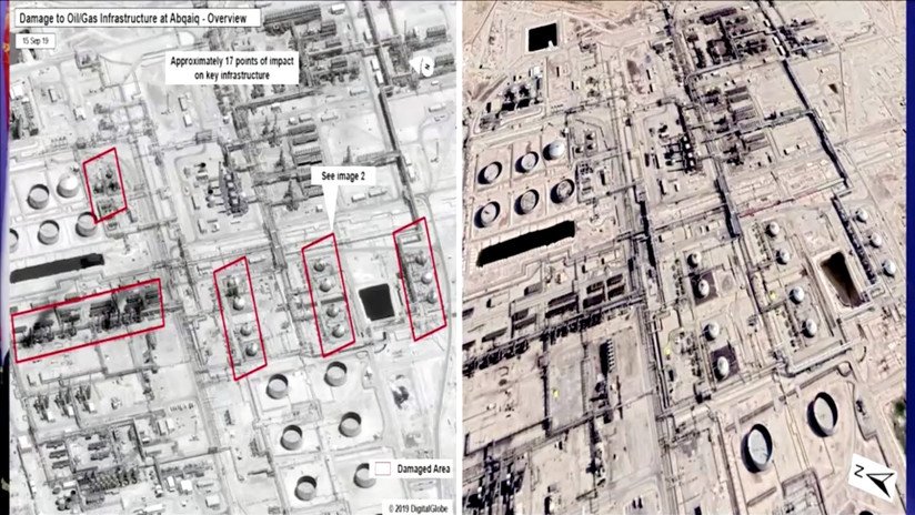 Casa Blanca: Arabia Saudita ve el ataque contra las refinerías sauditas como su propio 11-S