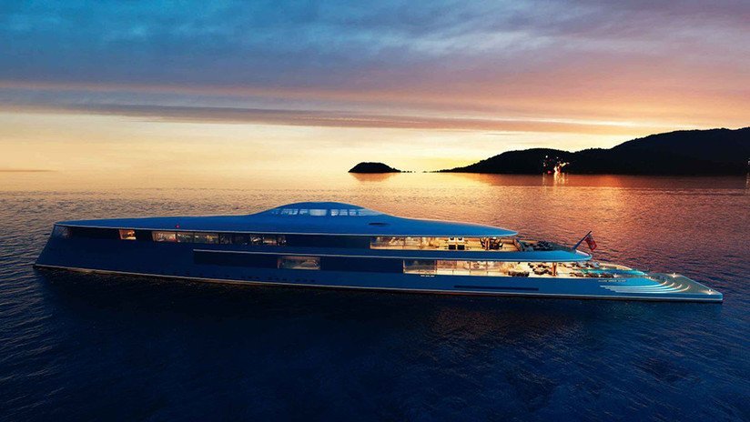 FOTOS: Así luce el colosal yate futurista que funciona con hidrógeno líquido
