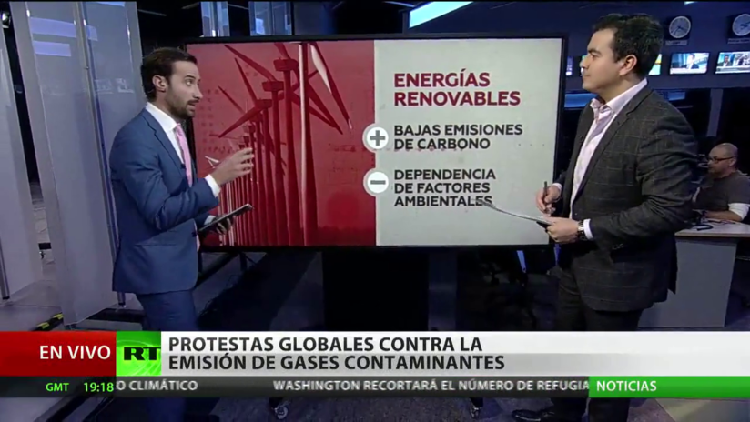 Estudiantes protestan a escala mundial contra la crisis climática