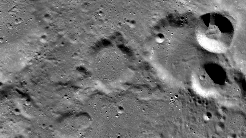 FOTOS: La NASA publica imágenes del sitio donde debía alunizar la fracasada misión india Chandrayyan-2