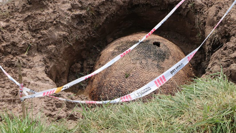 Un grupo de pescadores encuentra en Argentina el caparazón de un megamamífero de más de 10.000 años de antigüedad
