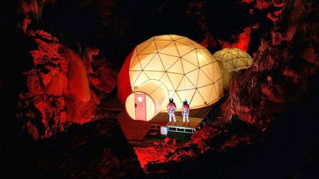 VIDEO: Proyecto 'Astroland', la futura vida humana en Marte recreada en una cueva española