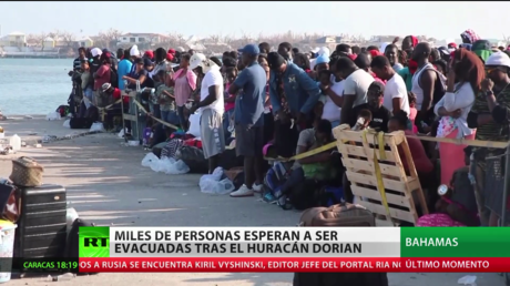Bahamas: Miles de personas esperan a ser evacuadas tras el desastre del huracán Dorian