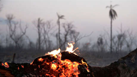 Los focos de incendio en Bolivia se intensifican por los fuertes vientos