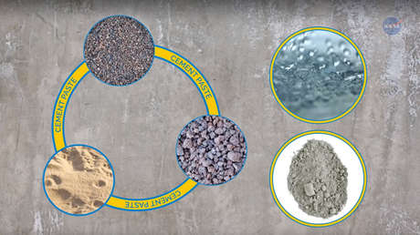 Por primera vez logran crear cemento en el espacio (FOTOS, VIDEO)